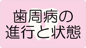 歯周病の進行と状態